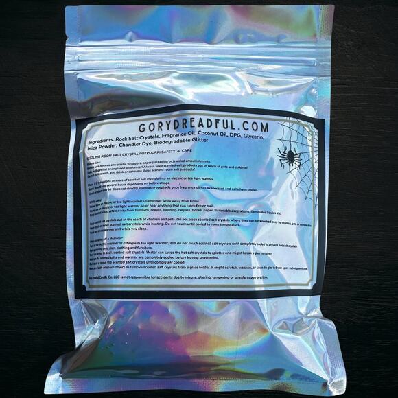 Tricky Treat Sizzling Room Salt Potpourri: Candy Corn Butterscotch Whiskey Scent - Picture 8 of 10